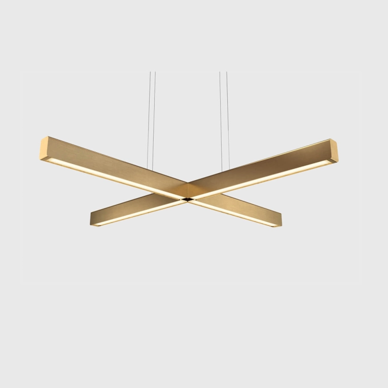 Suspension X-MODEL Laiton Brossé ANOUR