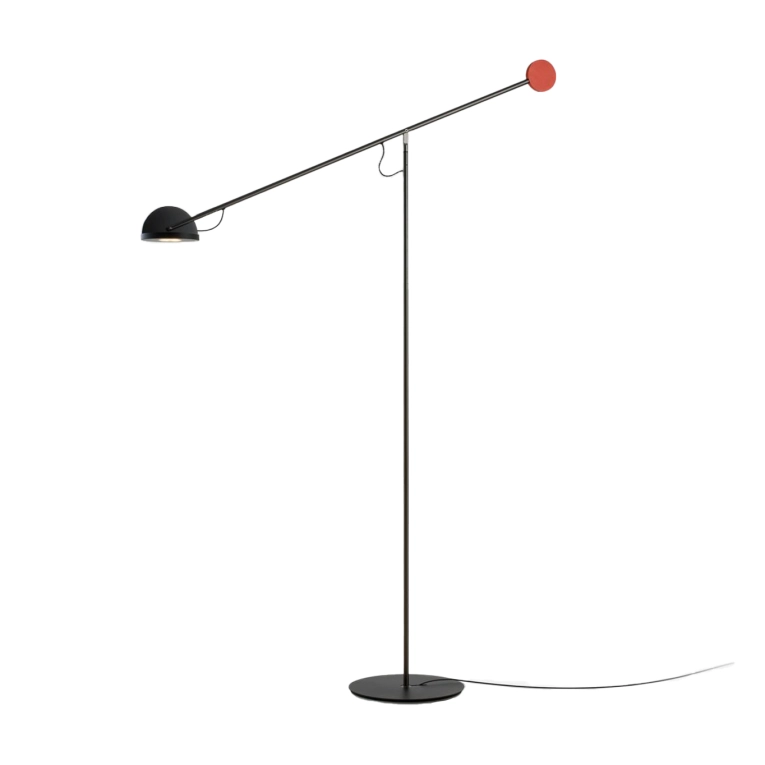 Lampadaire COPERNICA Rouge/Graphite Noir MARSET