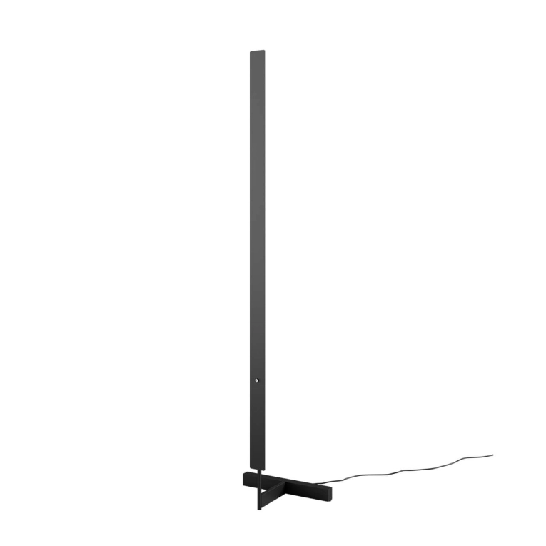 Floor Lamp F-MODEL Black Stainless Steel ANOUR