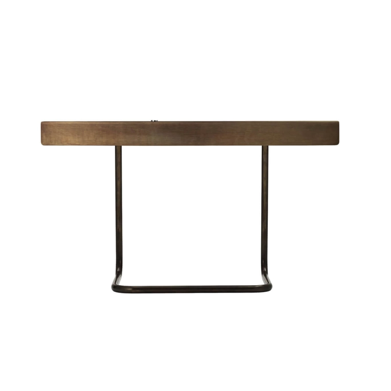 Table Lamp T-MODEL Browned Brass ANOUR