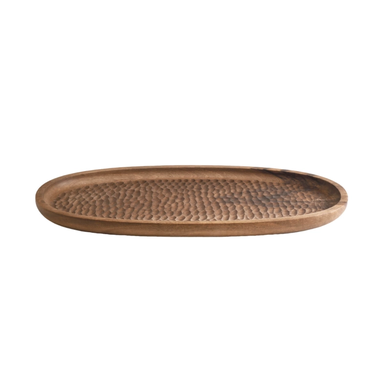 Tray, Dish TOUCH large Walnut ZANAT
