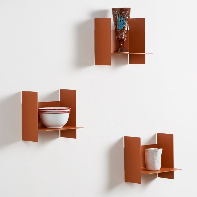 Etagère PLI Rouge Tangerine L 20 TIPTOE