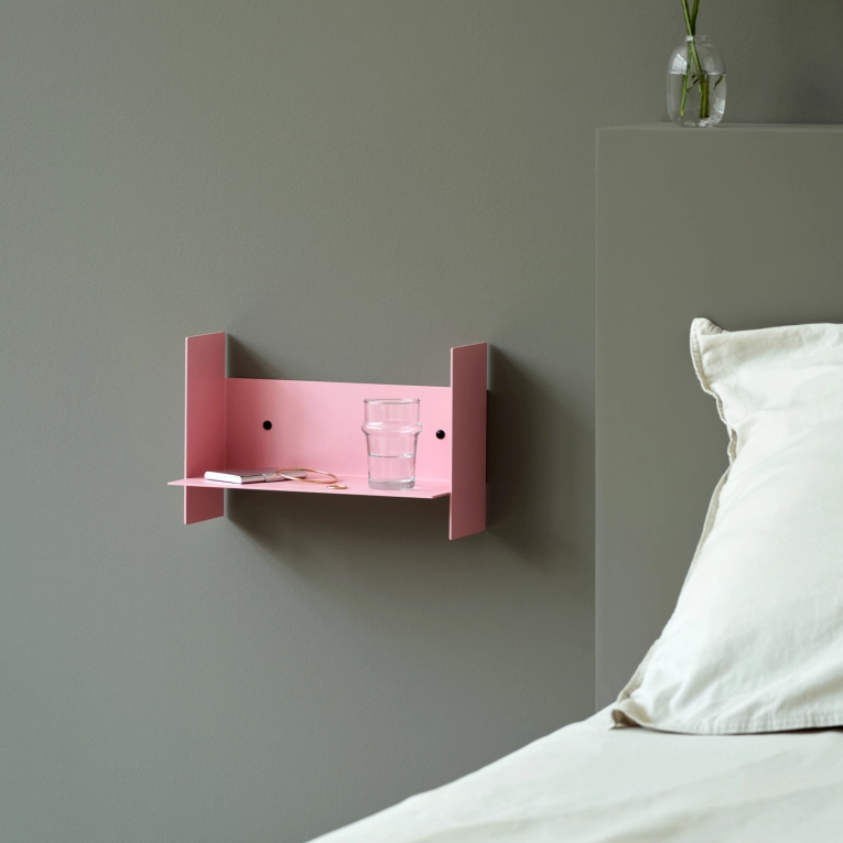 Etagère PLI Rose Poudré L 30 TIPTOE