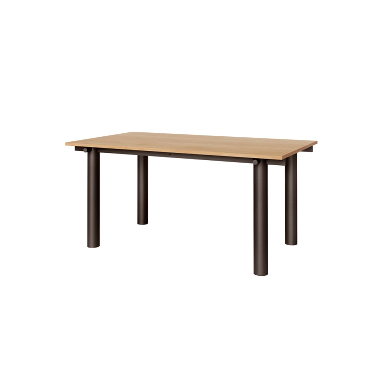 Dining Table ATURA 160x90 Oak, Black Legs FERM LIVING