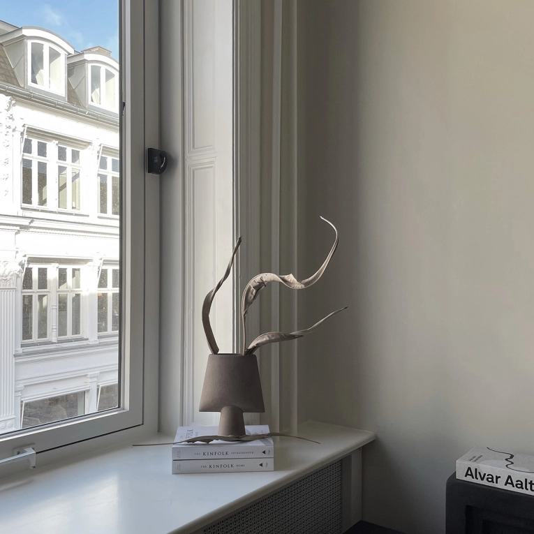 Vase SPHERE SQUARE mini Taupe 101 COPENHAGEN