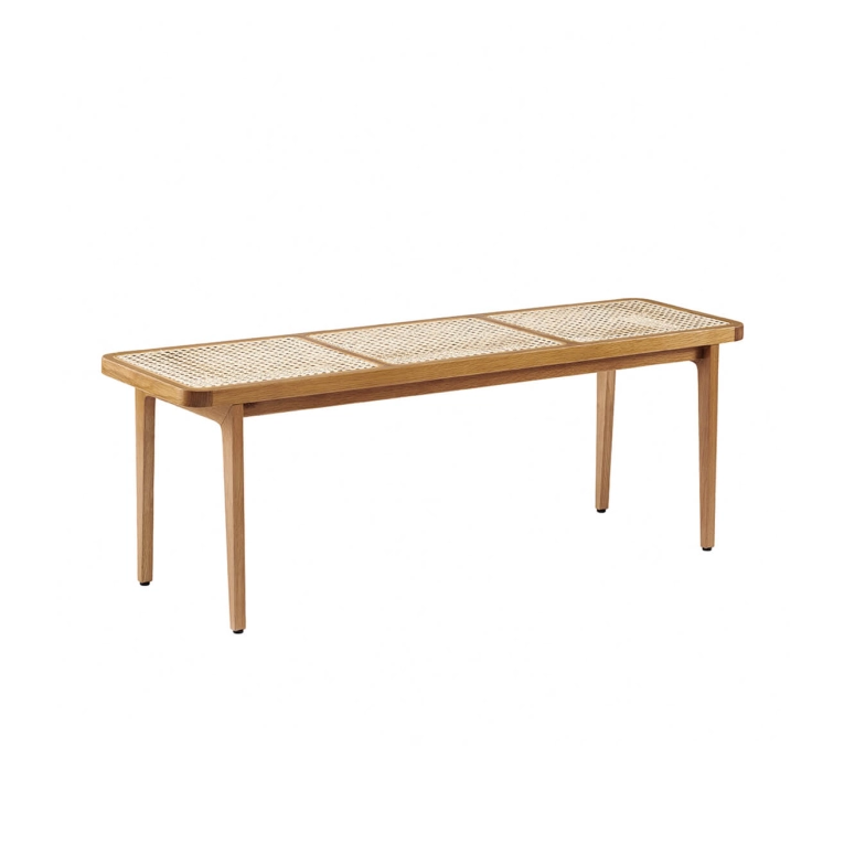 Banc LE ROI Chêne naturel NORR11