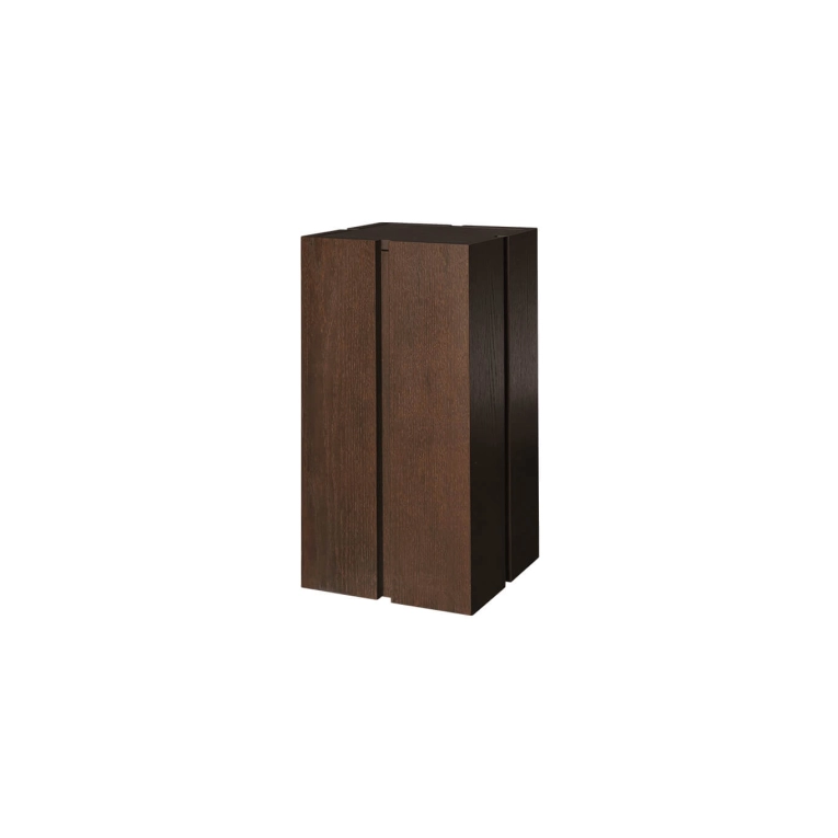 Storage Unit PARCEL Pedestal H60 Dark Brown FERM LIVING