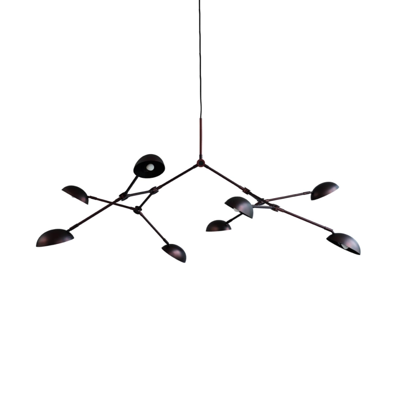 Suspension DROP CHANDELIER Noir brûlé 101 COPENHAGEN