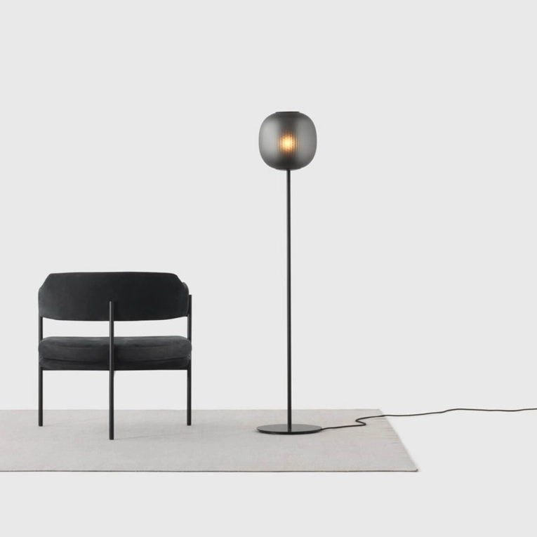 Lampadaire BLOOM Noir RESIDENT