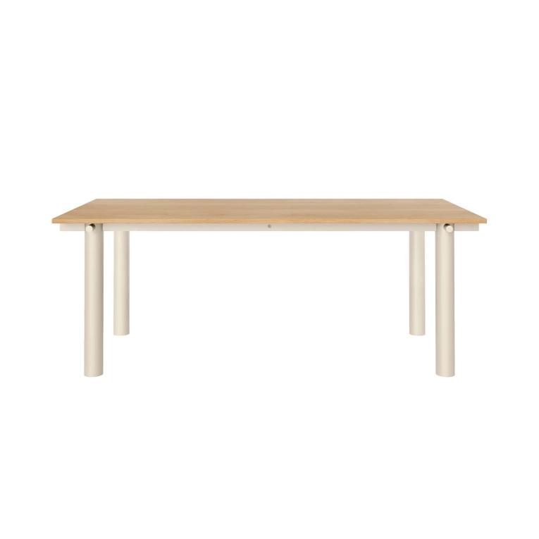 Dining Table ATURA 200x90 Oak, Grey Legs FERM LIVING