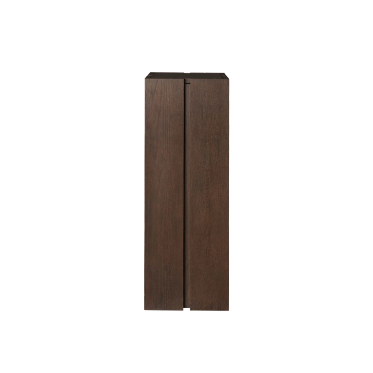 Storage Unit PARCEL Pedestal H90 Dark Brown FERM LIVING