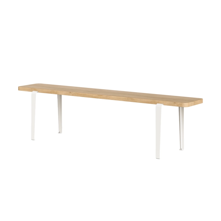 Designer Bench LOU Oak/Cream White L 170 TIPTOE