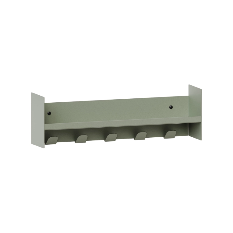 Etagère PLI Gris Eucalyptus avec rebords L 45 TIPTOE