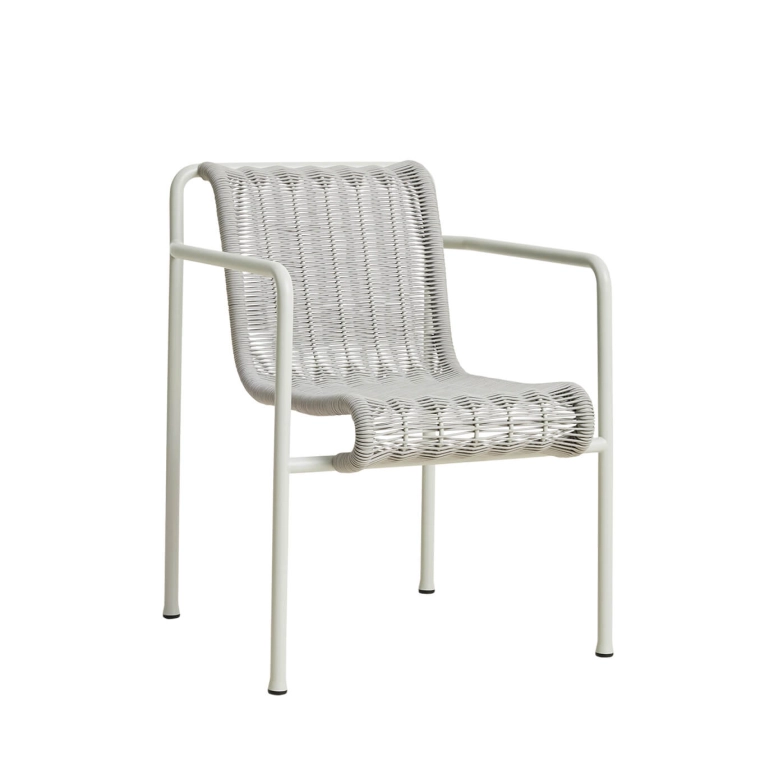 Chaise extérieure Chaise PALISSADE CORD Gris Ciel HAY