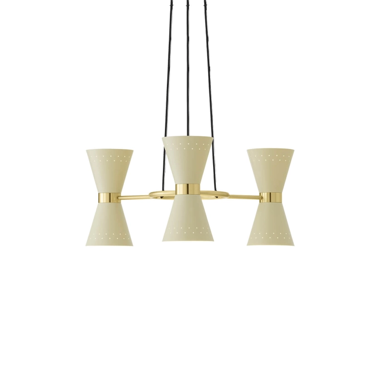 Suspension COLLECTOR Chandelier 3 Crème AUDO COPENHAGEN