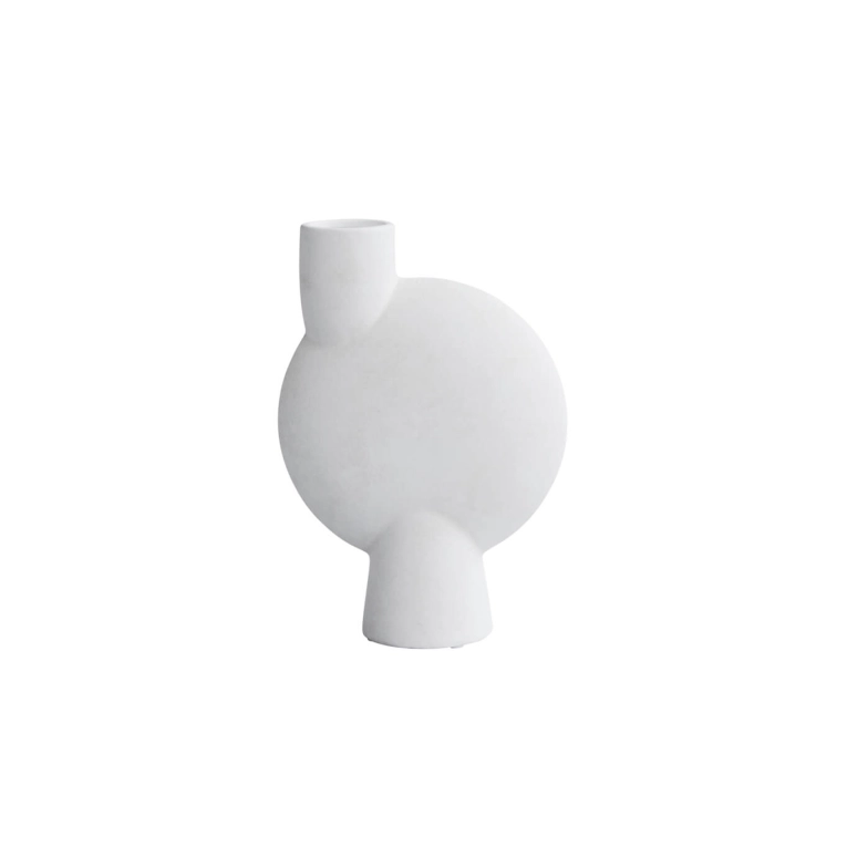 Vase SPHERE BUBL medio Bone white 101 COPENHAGEN