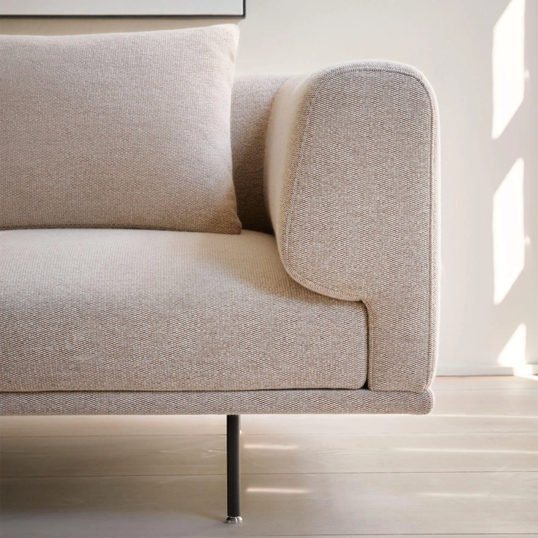 CHIMNEY 632 3 places Wavy Off-White / Gris Clair VIPP