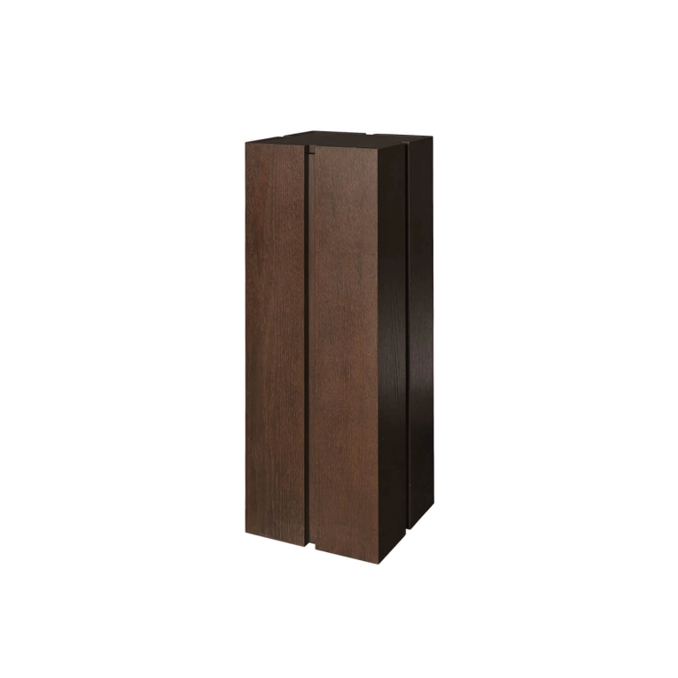 Storage Unit PARCEL Pedestal H90 Dark Brown FERM LIVING