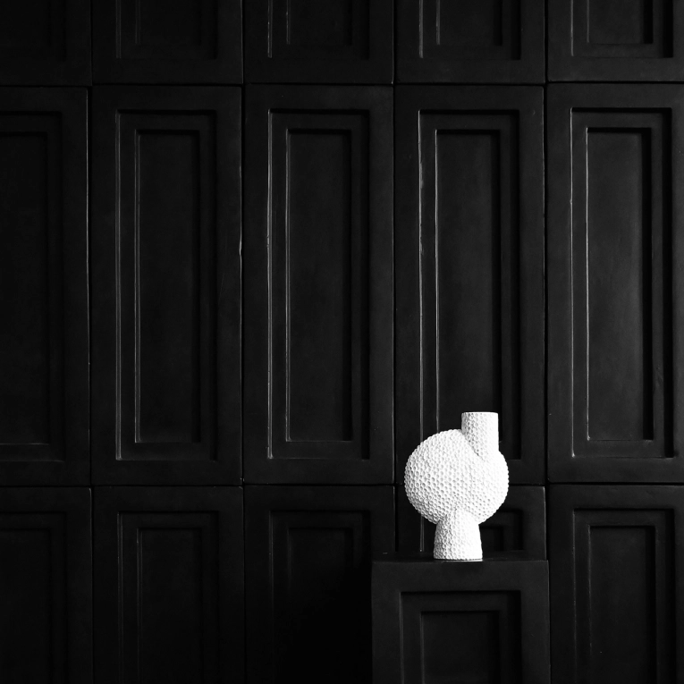 Vase SPHERE BUBL Shisen medio Os Blanc 101 COPENHAGEN