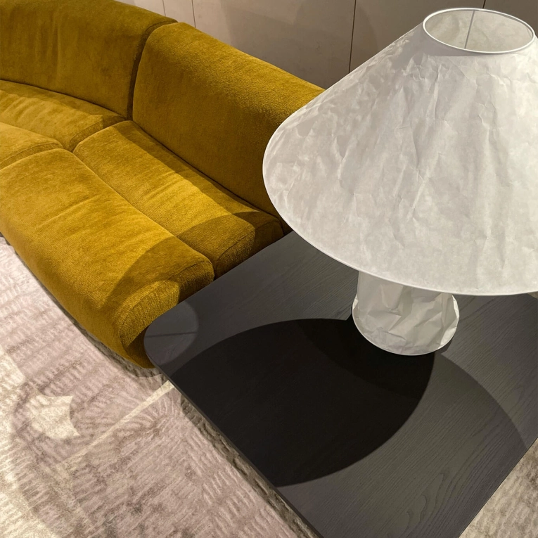ERNEST Carré Orme Noir POLIFORM