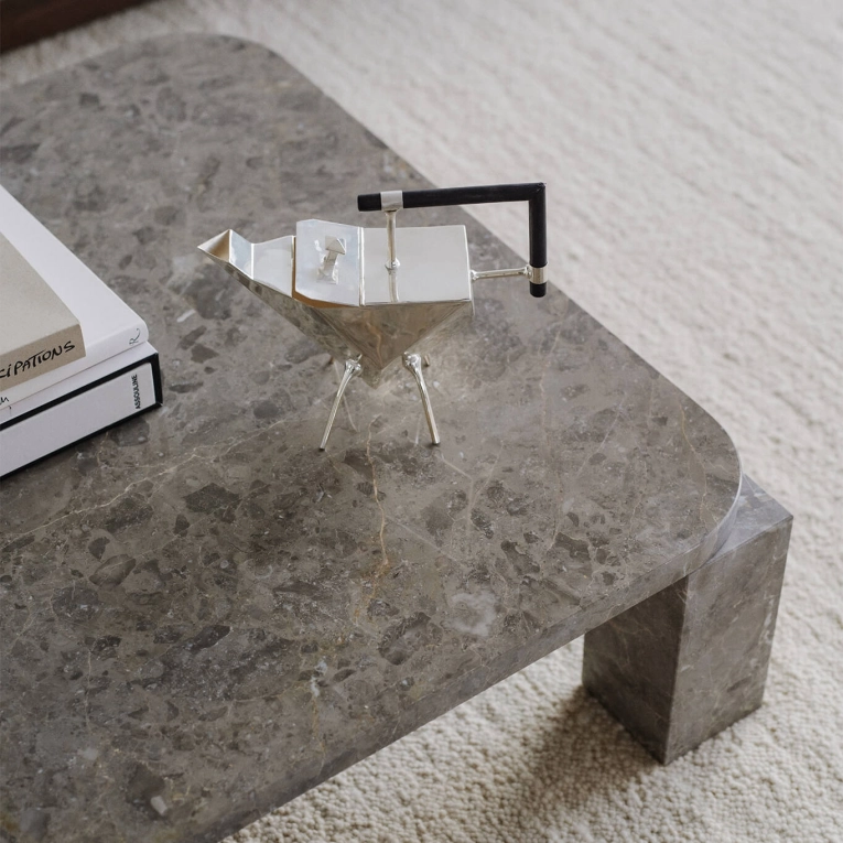 Coffee Table ATLAS 82x82 Gris du Marais NEW WORKS