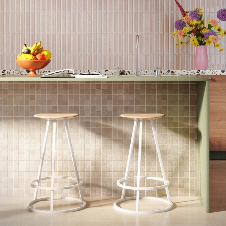 Bar Stool GUSTAVE H65 White HARTO