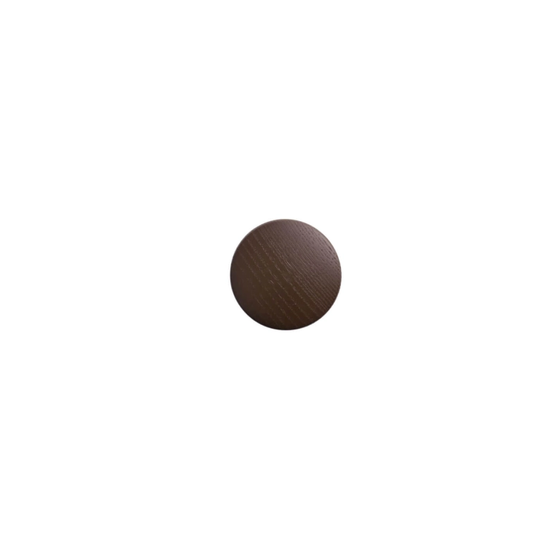 Patère Design Patère DOTS Ø 6,5 Marron Rouge MUUTO