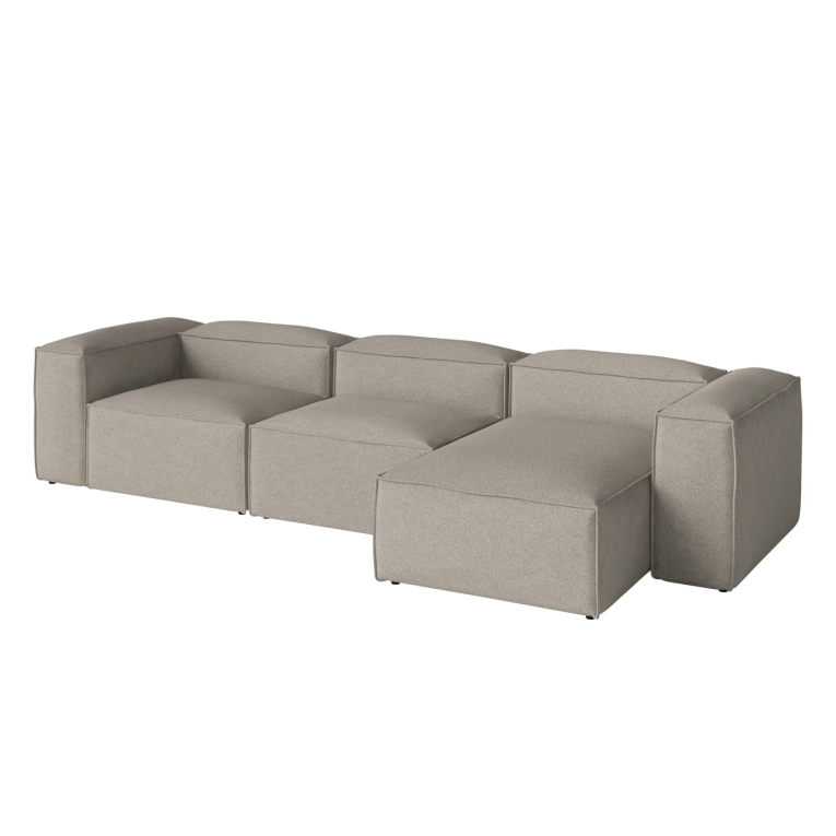 Canapé COSIMA Chaise Longue Droite 340x100 Monza Sand BOLIA