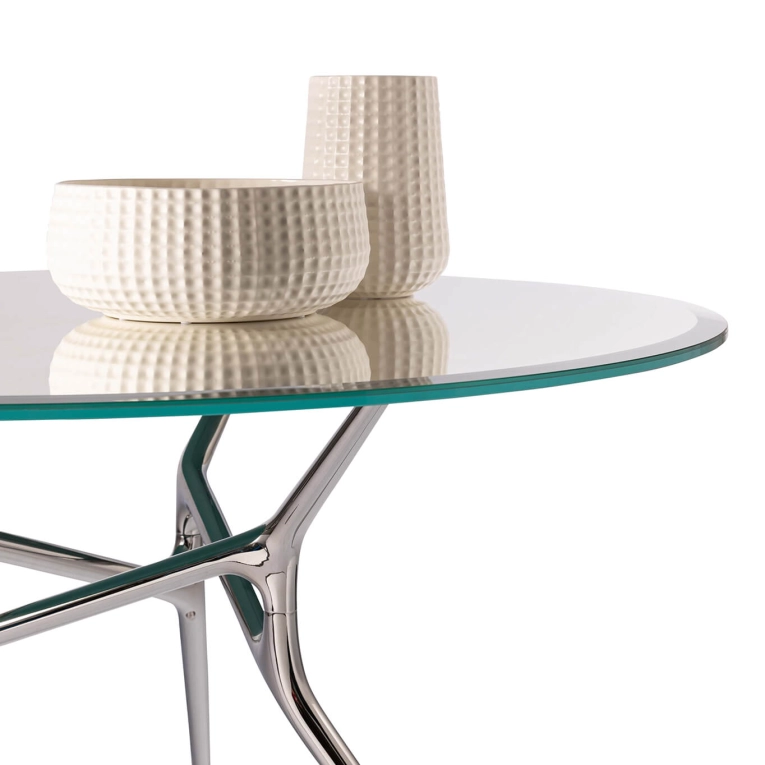 Dining Table BRANCH Ø 130 Mirror CAPPELLINI