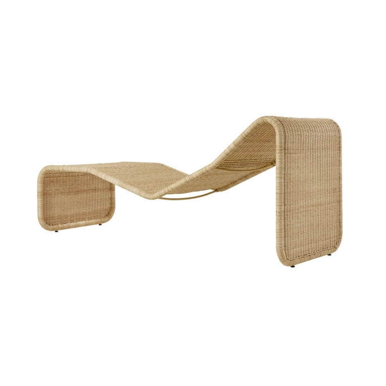 Easy chair P3S Rattan GUBI