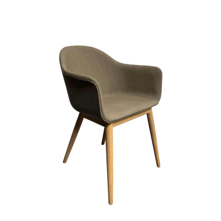 Dining Chair HARBOUR piètement chêne AUDO COPENHAGEN