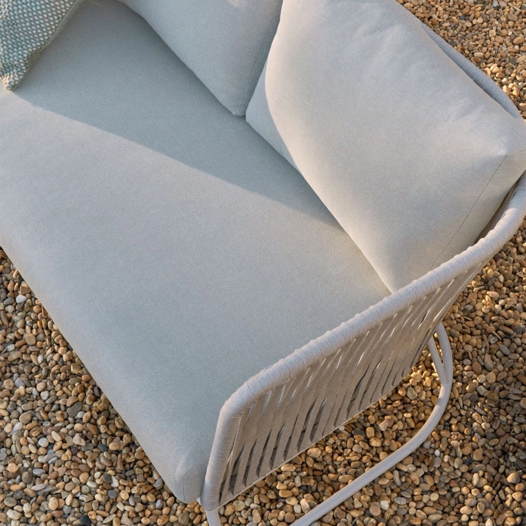 SACONCA 3 places Corde / Gris KAVE HOME