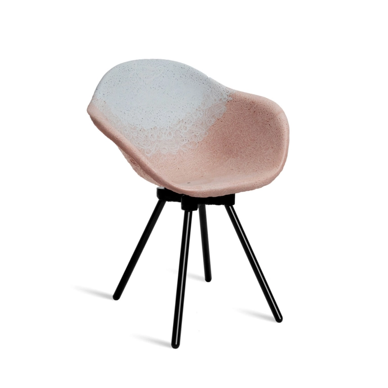 Chaise GRAVENE 7.5 Blanc Rose MAXIMUM