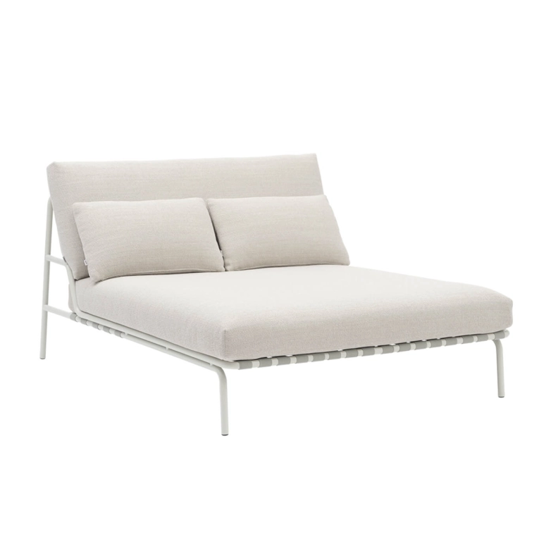 Outdoor Bench and Sunlounger SETTLE Laze I/Grey MUUTO