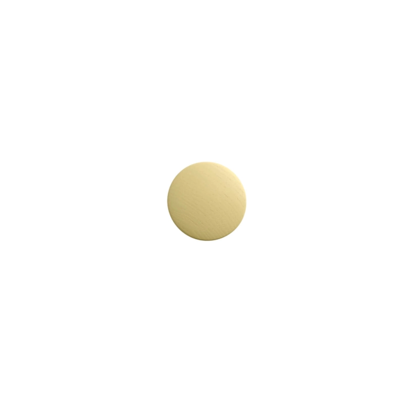 Patère Design Patère DOTS Ø 6,5 Jaune Beige MUUTO