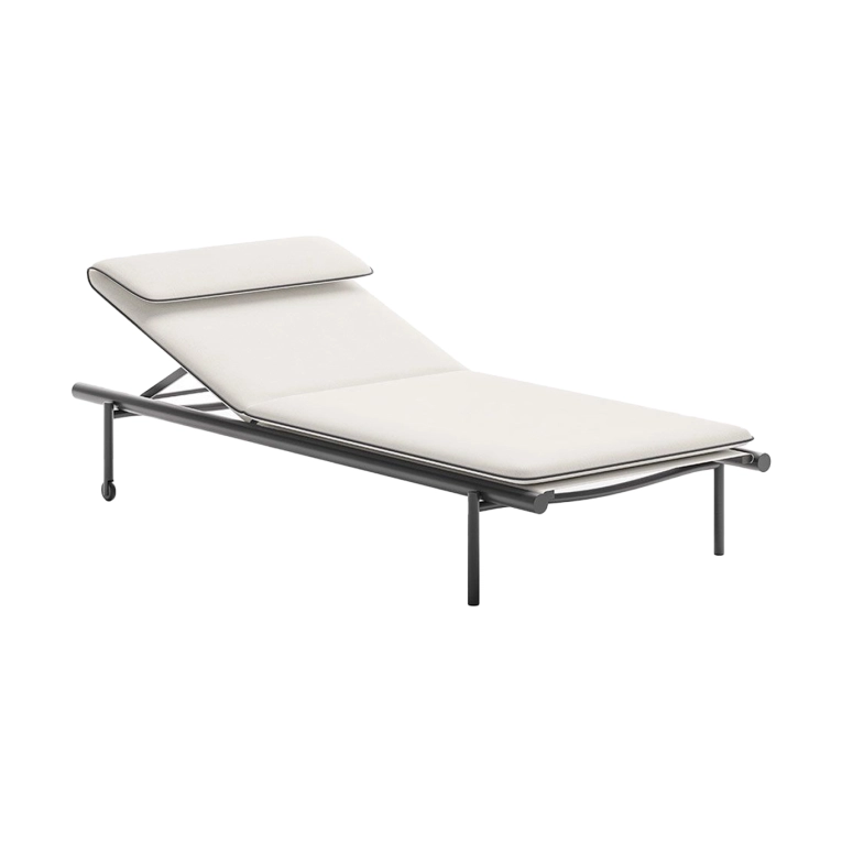 Outdoor Bench and Sunlounger SALO Graphite/ Nuvola UNOPIÙ
