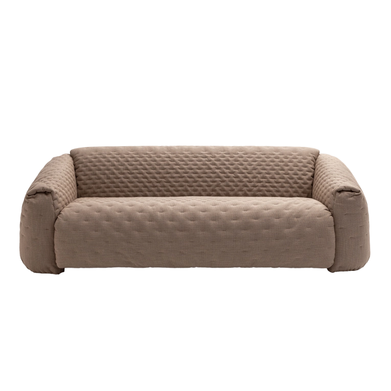 Canapé lit QUILT Marron CAMPEGGI