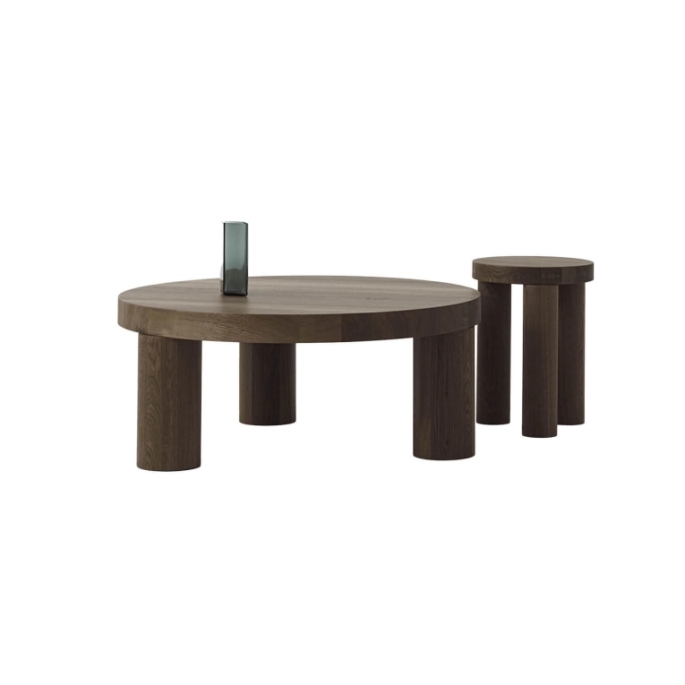 Tabouret OFFSET Terre d'ombre RESIDENT