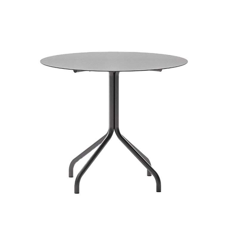 Outdoor Table SALO Ø 90 Graphite UNOPIÙ