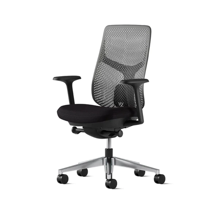 VERUS Triflex Noir 0783 Dark Carbon / Aluminium Poli  HERMAN MILLER