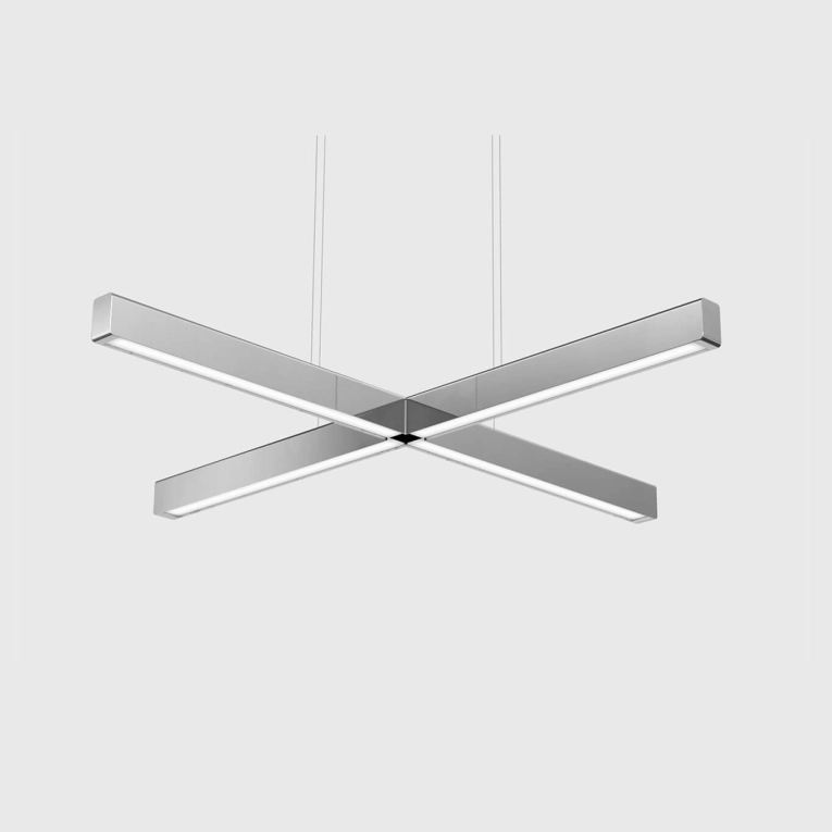 Suspension X-MODEL Acier inoxydable Poli ANOUR