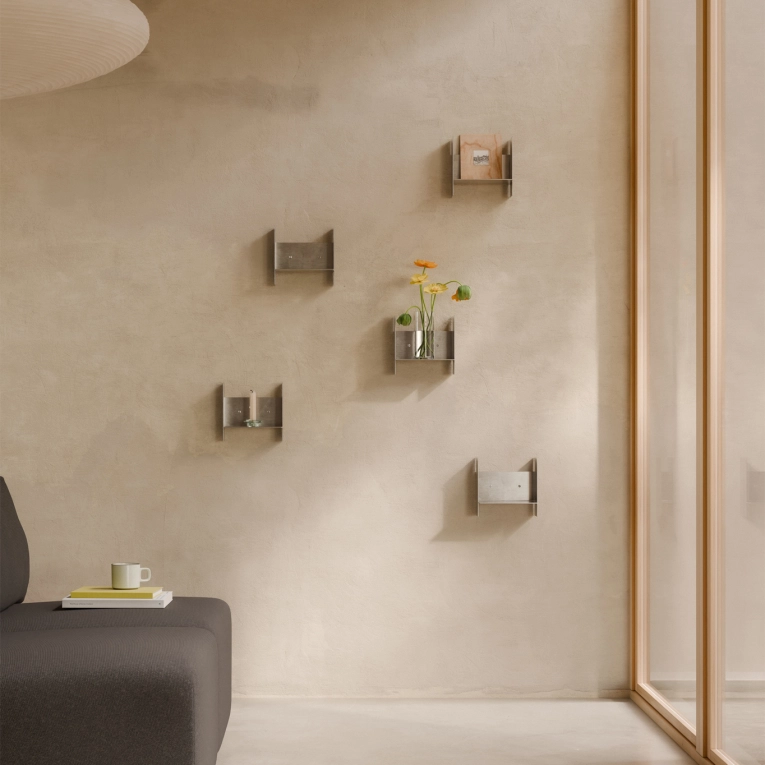 Etagère PLI CORE Acier Inoxydable L 20 TIPTOE