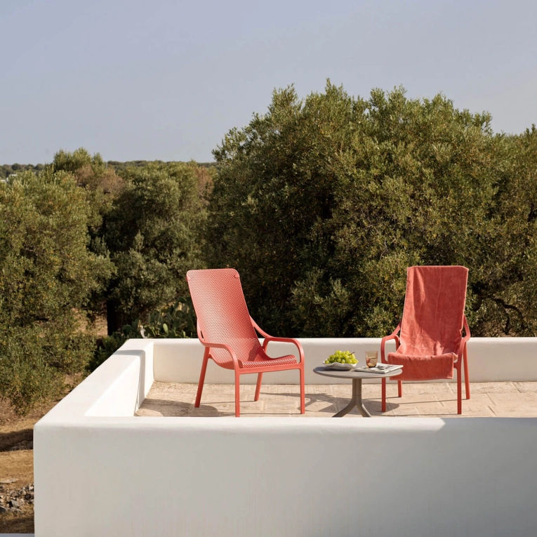 Fauteuil extérieur NET LOUNGE Corail NARDI