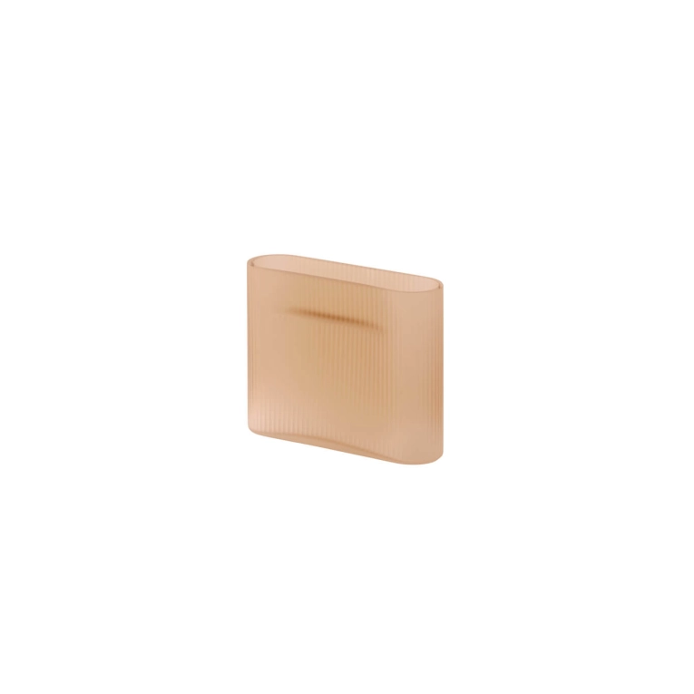 Vase RIDGE H 17 Orange clair MUUTO