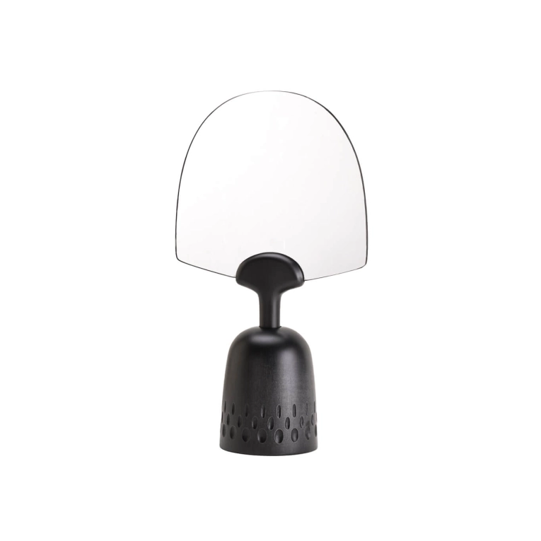 Mirror NUR rain drops patterns Maple black ZANAT