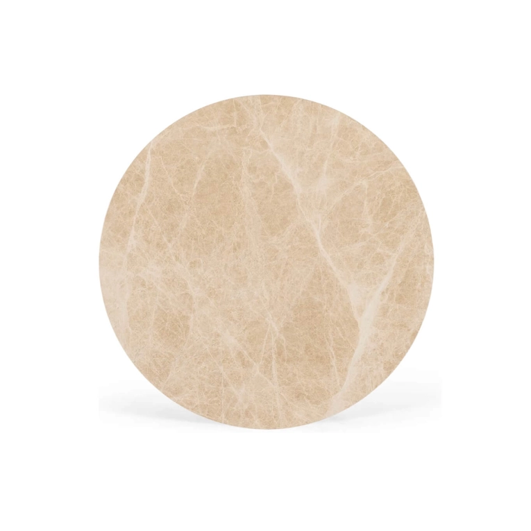 Table SAARINEN Marbre Emperador Light satiné mat KNOLL