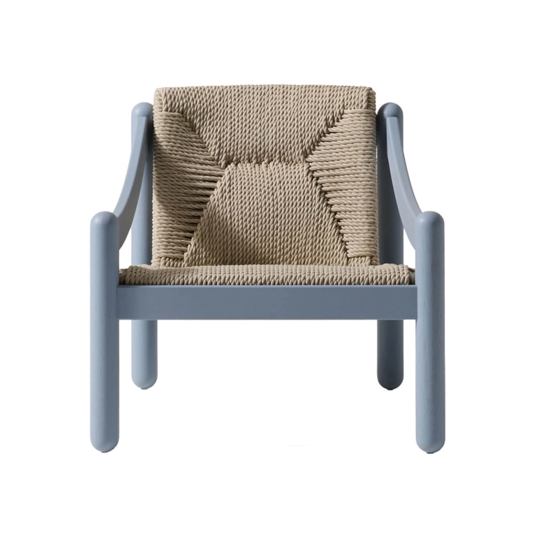Fauteuil extérieur NOVETRENTA Corde Poudre CASSINA