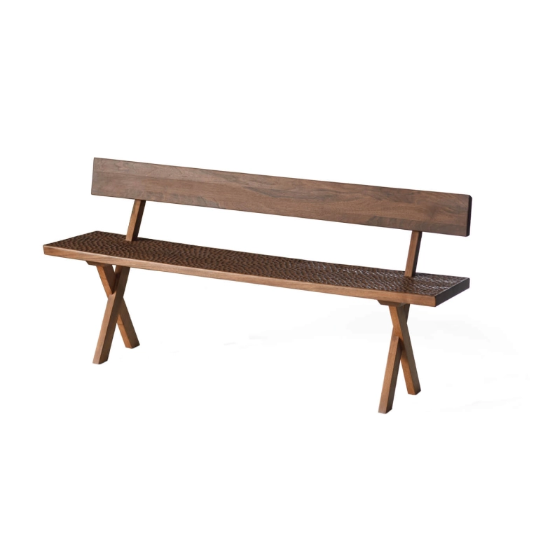 Banc TOUCH Noyer ZANAT