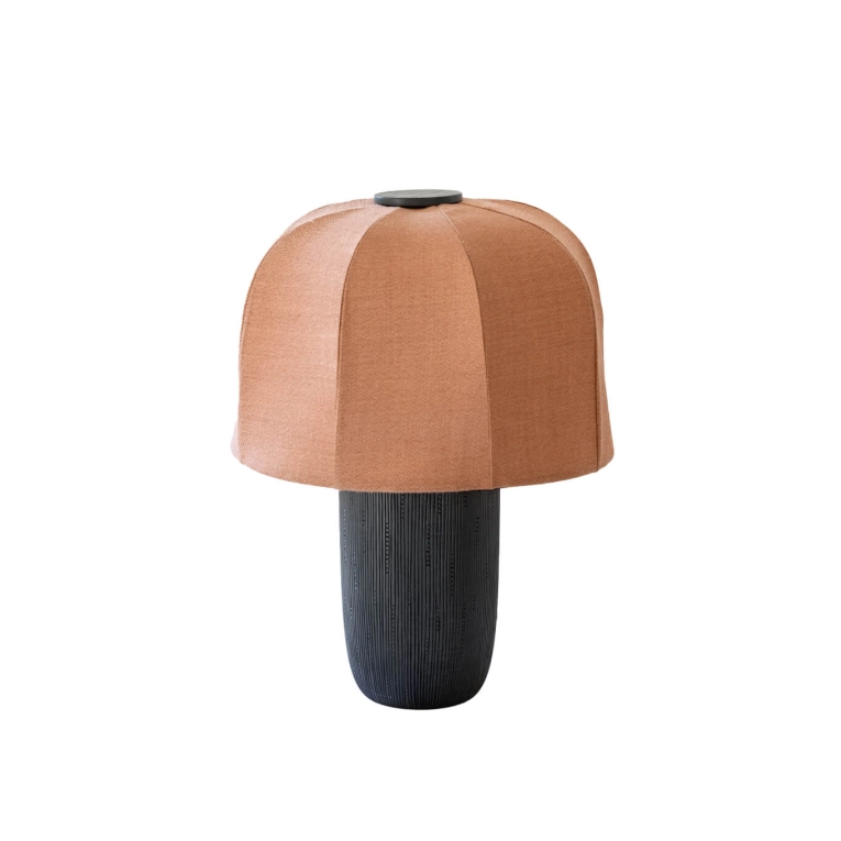 Table Lamp MEDUZA large San 540 fabric Maple black ZANAT