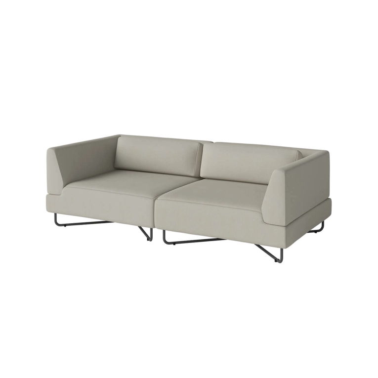 Outdoor Sofa ORLANDO O2 2 modules Brezza Sand BOLIA